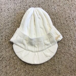 NWOT MICHAEL KORS Thermal cuff hat IVORY KNIT BEANIE CAP HAT